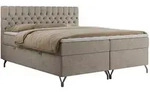 MKS Boxbett, Beige, Holz, 2-Sitzer, H4, 7-Zonen, Rechteckig, 140x200 cm,