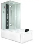 AcquaVapore by Sandra Jentho Dusche, Wei&szlig;, Glas, Kunststoff, Metall,...