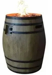 Elementi Feuerstelle, Zwetschgeholz, Stein, 68x80x68 cm, CE, Freizeit,