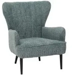 MCW Lounge-Sessel, Blau, Textil, 75x80x78 cm, Wohnzimmer, Sessel, Polstersessel
