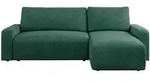 MKS Ecksofa, Gr&uuml;n, Kunststoff, 3-Sitzer, L-Form,L-Form, 245x150 cm, Oeko-Tex&reg;,