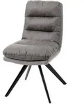 MCW Esszimmerstuhl, Grau, Textil, 49x93x68 cm, Esszimmer, St&uuml;hle, Esszimmerst&uuml;hle,