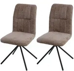 MCW Esszimmerstuhl, Braun, Textil, 47x95x50 cm, Esszimmer, St&uuml;hle, Esszimmerst&uuml;hle,