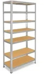 shelfplaza Schwerlastregal, Silber, Metall, Rechteckig, 120x180x40 cm, Freizeit,