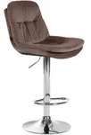 CLP Barhocker, Braun, Textil, 46x94x54 cm, Esszimmer, Barm&ouml;bel, Barhocker