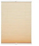 Sch&ouml;ner Wohnen Plissee, Beige, Textil, Uni, 80x220 cm, L&auml;nge universell