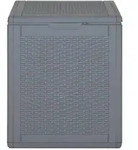 furnicato Gartenbox, Grau, Kunststoff, Rechteckig, 43x51x44 cm, Aufbewahrung &