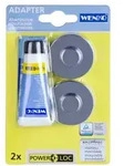 Wenko Befestigungsset, Silber, Kunststoff, 1.5 cm, Wohnzimmer, Regale,