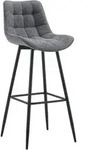 CLP Barhocker, Dunkelgrau, Metall, 47x106x52 cm, Esszimmer, Barm&ouml;bel, Barhocker