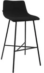 CLP Barhocker, Schwarz, Metall, 44x98x49 cm, Esszimmer, Barm&ouml;bel, Barhocker