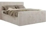 MKS Boxbett, Beige, Textil, 2-Sitzer, H3, 7-Zonen, Rechteckig, 200x200 cm,