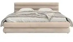 Selsey Polsterbett, Beige, Holz, 2-Sitzer, 140x200 cm, Schlafzimmer, Betten,