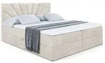 Altdecor Boxbett, Ecru, Holzwerkstoff, H&ouml;he ca. 20 cm, 200x200 cm,...