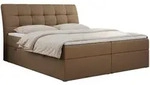 MKS Boxbett, Braun, Textil, 2-Sitzer, H3, Rechteckig, 200x200 cm, Schlafzimmer,