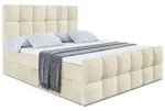 Altdecor Boxbett, Beige, Holzwerkstoff, H4, H&ouml;he ca. 20 cm, 200x200 cm,