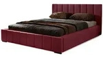 Marpur Polsterbett, Lila, Metall, 160x200 cm, Oeko-Tex&reg; Standard 100, Schlafzimmer,