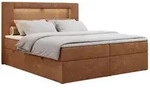 MKS Boxbett, Orange, Textil, 2-Sitzer, H4, Rechteckig, 200x200 cm, Schlafzimmer,