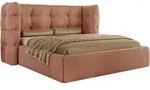 MKS Polsterbett, Rosa, Textil, Rechteckig, 200x200 cm, Oeko-Tex&reg;, Schlafzimmer,