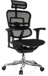 Mid.you Drehstuhl, Schwarz, Kunststoff, Drehkreuz, 65x114-132x60 cm, ergonomische