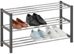 Idimex Schuhregal, Grau, Metall, Mode, 80x45x29 cm, Garderobe,...