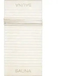 Cawoe Saunat&uuml;cher, Beige, Textil, Gestreift, 80x200 cm, unisex, Freizeit,...