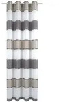 &Ouml;senschal Walter, Grau, Taupe, Textil, Streifen, 140x245 cm, Wohntextilien,...