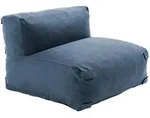 Oviala Sessel,, Blau, Textil, 1 Sessel, 1-Sitzer, Quadratisch,quadratisch,...