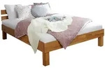 Mid.you Bett, Natur, Holz, Eiche, massiv, 90x200 cm, f&uuml;r Rollrost geeignet,...