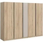 Mid.you Dreht&uuml;renschrank, Sonoma Eiche, Kaschmir, Holzwerkstoff, Holzoptik, 6