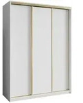 Masseno Schwebet&uuml;renschrank, Wei&szlig;, Holzwerkstoff, 9 F&auml;cher, 4 Schubladen,