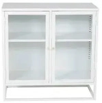 Livetastic Sideboard, Wei&szlig;, Metall, 85x85x40 cm, Typenauswahl, Wohnzimmer,...