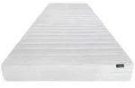 Vente-Unique Standardmatratze, Wei&szlig;, Textil, Uni, 1-Sitzer, 80x200 cm,...