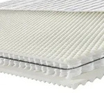 Novel Taschenfederkernmatratze Ortho Star Plus, Wei&szlig;, Textil, H5, 180x200 cm, Made