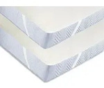 Zollner Matratzenauflage,, Wei&szlig;, Textil, 100x200 cm, Oeko-Tex&reg; Standard 100,