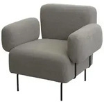 MCW Lounge-Sessel, Grau, Textil, 88x78x76 cm, Wohnzimmer, Sessel, Polstersessel