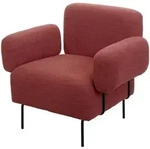 MCW Lounge-Sessel, Altrosa, Textil, 88x78x76 cm, Wohnzimmer, Sessel, Polstersessel