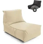 Mokebo Outdoor, Beige, Textil, 60x65x95 cm, Oeko-Tex&reg;, Gartenm&ouml;bel,