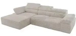 MKS Ecksofa, Beige, Kunststoff, 5-Sitzer, L-Form,L-Form, 296x174 cm, Oeko-Tex&reg;,