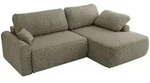 MKS Eckschlafsofa, Grau, Kunststoff, 4-Sitzer, L-Form,L-Form, 273x187 cm, Oeko-Tex&reg;,