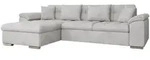 Mirjan24 Ecksofa, Kaschmir, Textil, 5-Sitzer, Ottomane links,Rechteckig,...