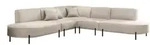 Fun M&ouml;bel Ecksofa, Beige, Textil, U-Form, 303x303 cm, Wohnzimmer, Sofas & Couches,