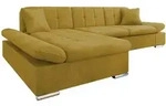Mirjan24 Ecksofa, Currygelb, Textil, 5-Sitzer, links montierbar,Rechteckig,...