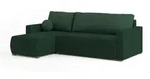 Masseno Ecksofa, Gr&uuml;n, Holz, 3-Sitzer, L-Form,L-Form, 220x143 cm, Wohnzimmer,...