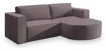 Masseno Ecksofa, Lila, Holz, 4-Sitzer, L-Form,L-Form, 263x174 cm, Wohnzimmer,...