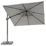 Platinum Ampelschirm, Grau, Metall, Quadratisch, 270x270 cm, Sonnen- &...