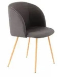 Kayoom Stuhl-Set, Schwarz, Metall, Kunststoff, 54x84x56 cm, abwischbar, Esszimmer,