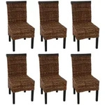 MCW Esszimmerstuhl, Braun, Holz, Mahagoni, 47x93x43 cm, Esszimmer, St&uuml;hle,