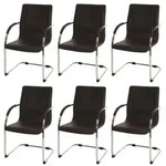 MCW Esszimmerstuhl, Braun, Kunststoff, 56x93x56 cm, Esszimmer, St&uuml;hle,