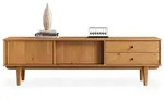 Idimex Lowboard, Eiche, Holz, Kiefer, Mode, 175x52x41 cm, FSC Mix, Wohnzimmer,