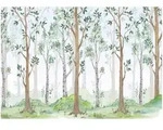 Wallarena Fototapete, Mehrfarbig, Papier, Baum/Pflanze/Natur, Rechteckig,...